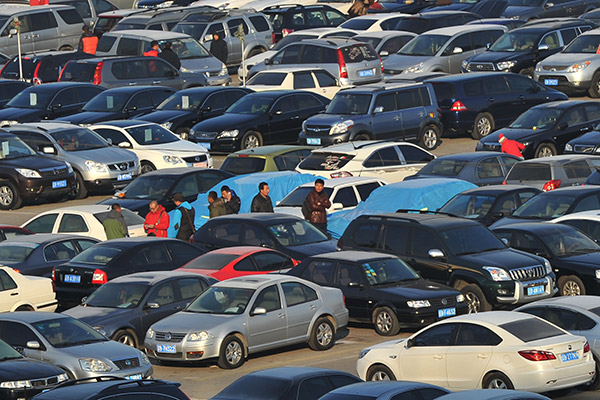 Used car sales hit a million a month