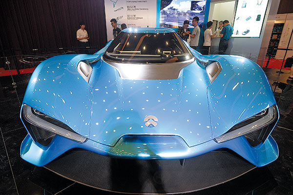 Investments help internet startup Nio kick off mass production