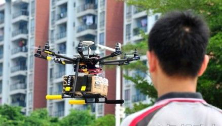 SF Express tests parcel delivery with robotic drones