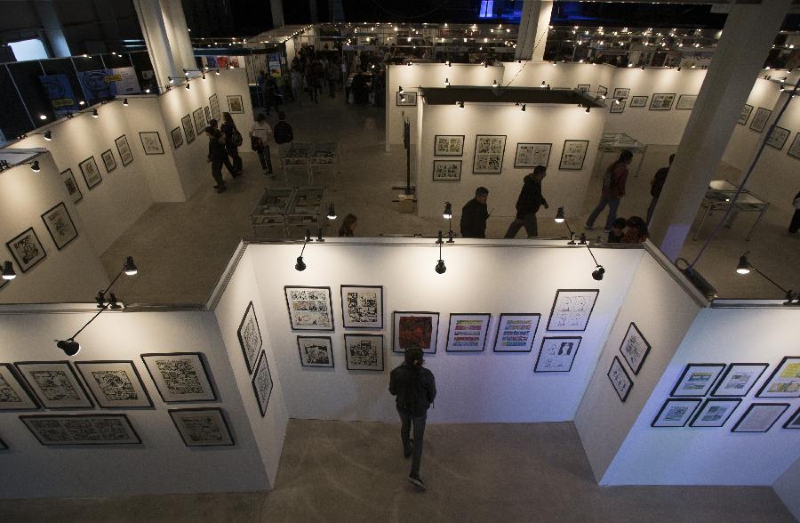 Intl comic festival 'Comicopolis' held in Buenos Aires