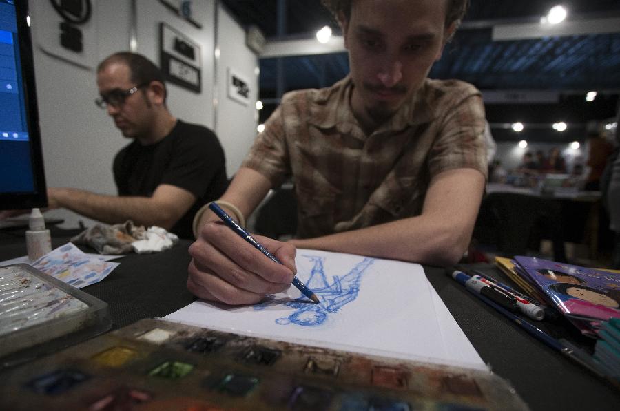 Intl comic festival 'Comicopolis' held in Buenos Aires