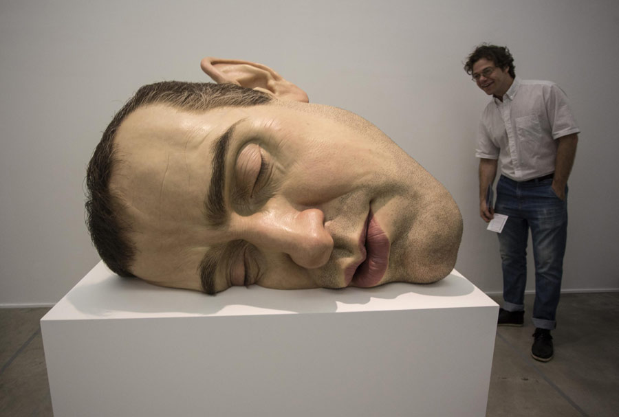 Ron Mueck Depicting Realism Through Sculpture Chinadaily Com Cn