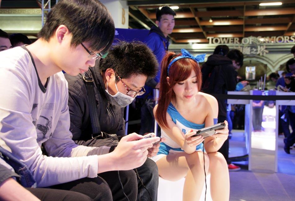 Taipei Game Show attracts geeky gamers