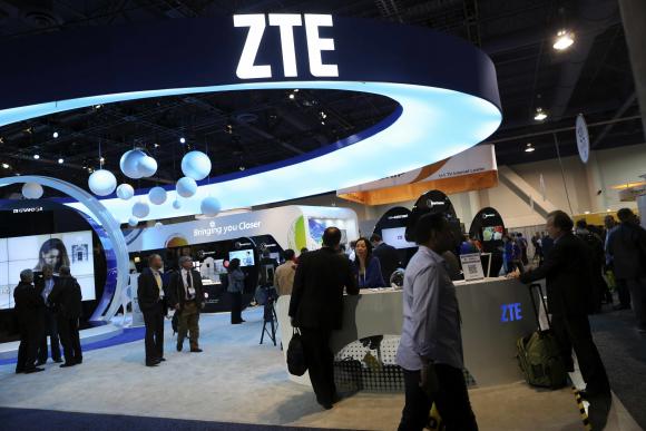 ZTE first-quarter profit triples