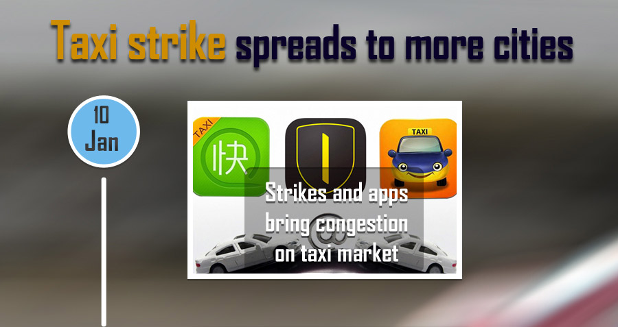 Timeline: Taxi strikes spread to more cities