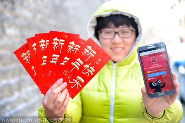 Red envelope fight flares among Internet giants