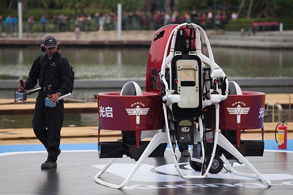 Shenzhen's jetpack company takes off with 200 orders