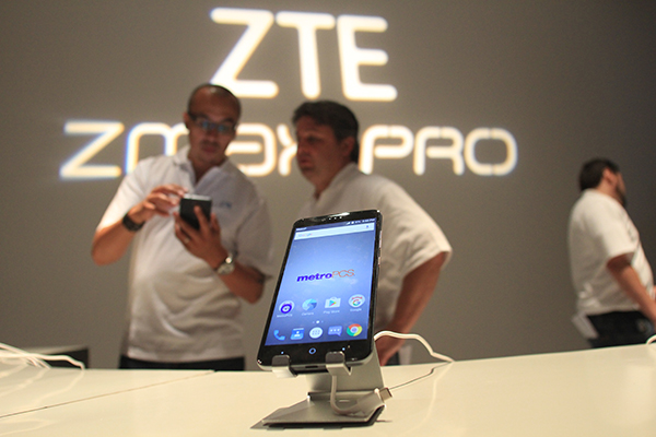 Chinese phone maker ZTE releases newest smartphone