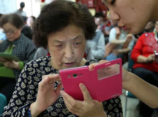 Old-timers jump on the mobile net bandwagon