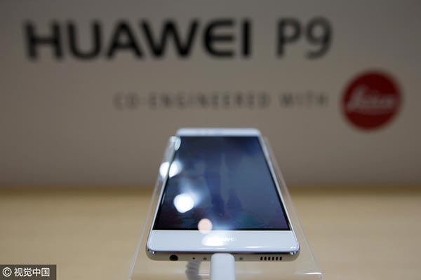 Huawei ranks third in global smartphone shipments