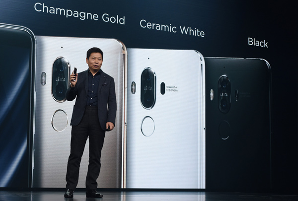 Huawei phones move upmarket