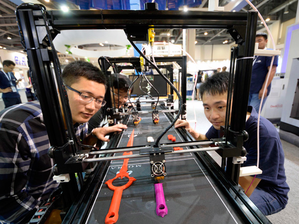 '3D printing is booming'