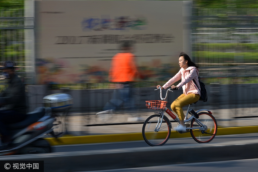 About 14% people carry no cash in China