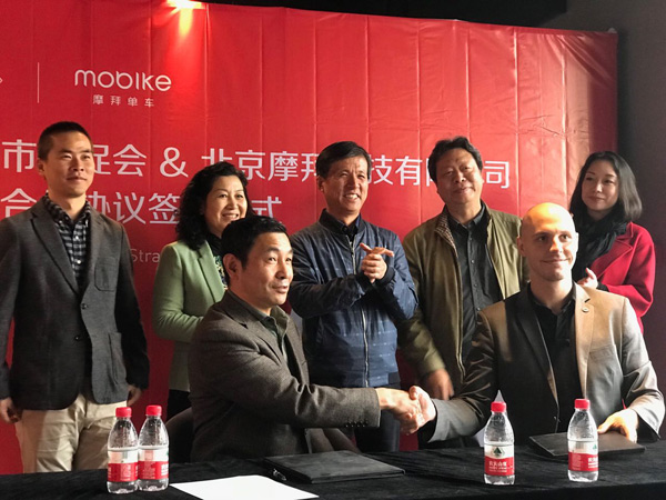 CCPIT deal to accelerate Mobike's global expansion