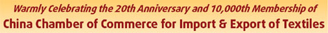 20 years of textile success in China