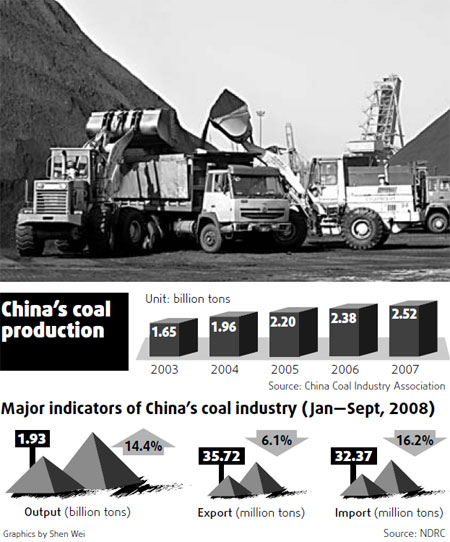 Cold coal
