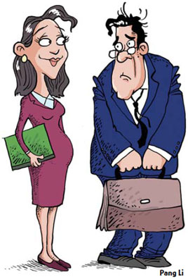 Laid-off professionals seek new careers