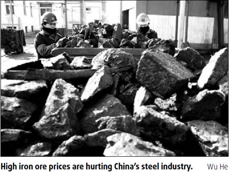 Steelmakers seek ore price cuts