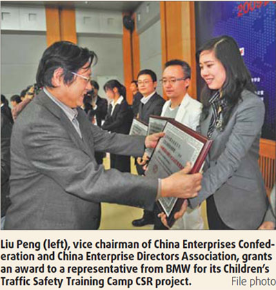 Top multinationals' CSR projects honored