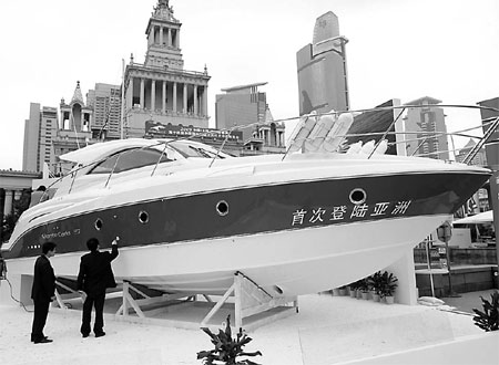 Foreign sails dock in China