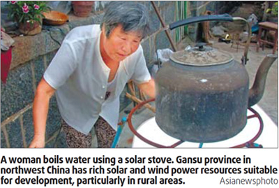 Sun shines on simple, yet powerful and economic energy sources