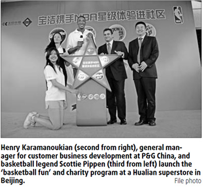 P&G, NBA team up for Hope Schools