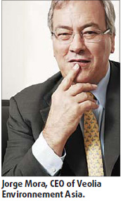 Veolia is optimistic about prospects for growth in the country