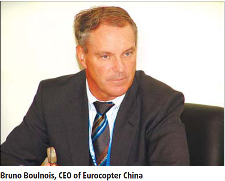 Helicopter industry readies to take off in China