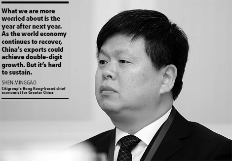 Exports might be reaching the saturation point