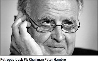 It's a family affair for British gold mining magnate Hambro