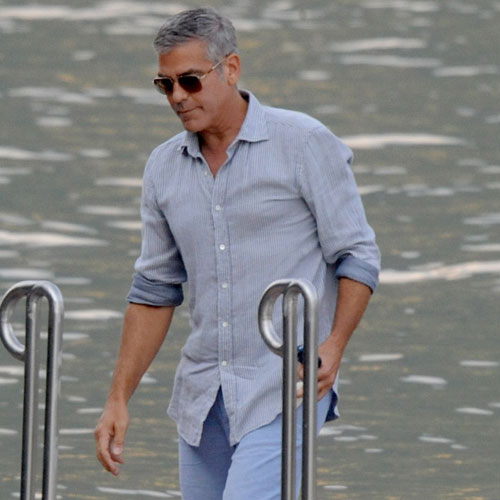 'Good kisser' George Clooney