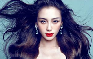 Angelababy becomes retro beauty