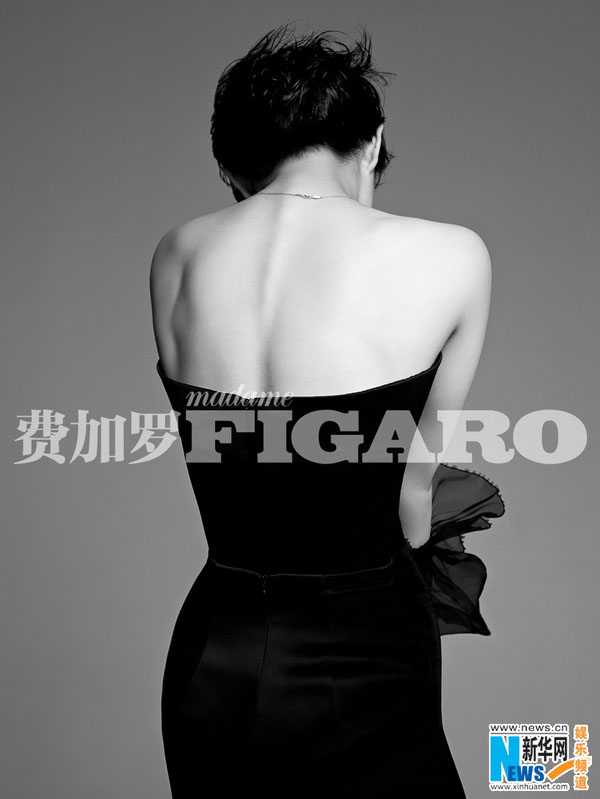 Sun Li poses for FIGARO