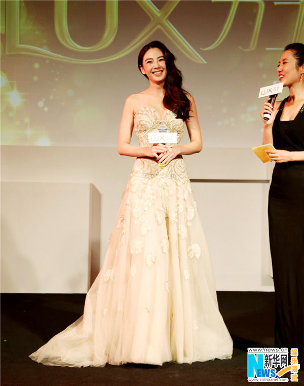 Zhang Yuqi attends commercial event in Shanghai