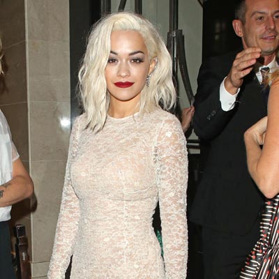 Rita Ora rushed to hospital