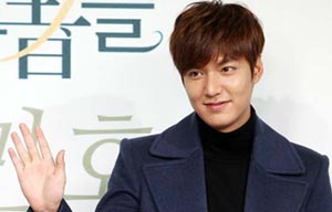 Lee Min-ho poses for magazine cover