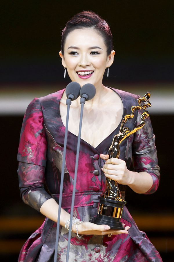 Zhang Ziyi wins ten film awards for 'The Grandmaster'