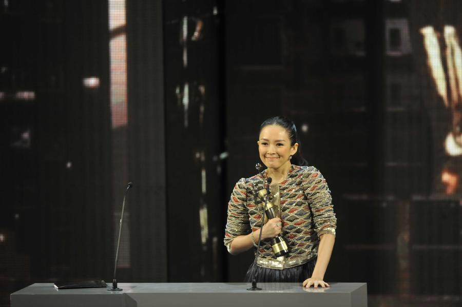 Zhang Ziyi wins ten film awards for 'The Grandmaster'