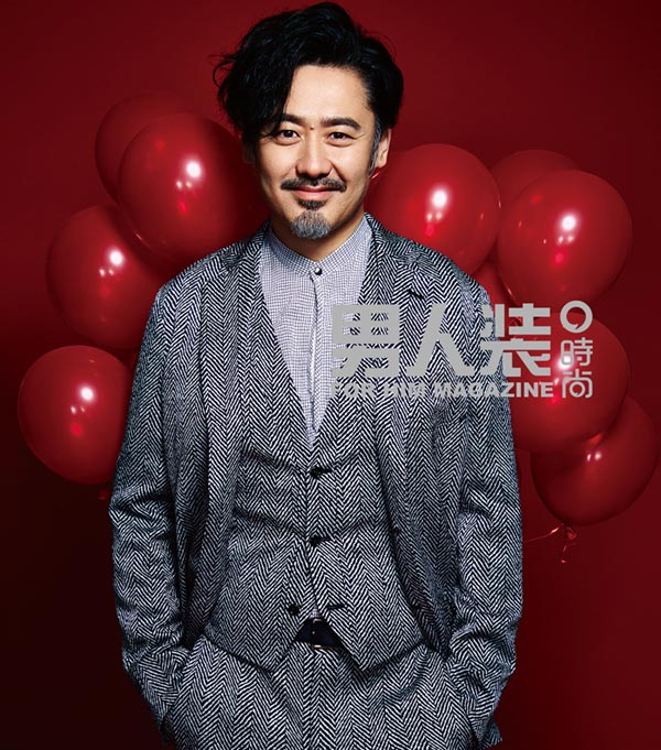 Wu Xiubo poses for fashion magazine