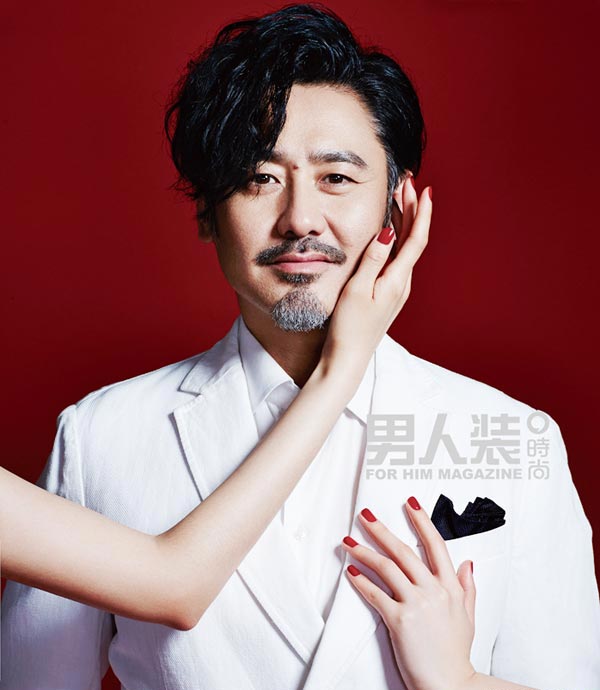 Wu Xiubo poses for fashion magazine