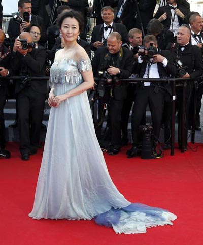 Chinese stars dazzle Cannes