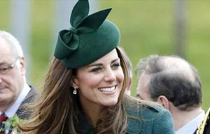 Duchess of Cambridge attends garden party