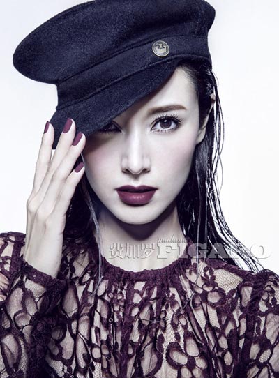 Elegant Michelle Reis graces Figaro magazine