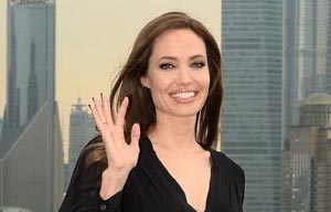 Angelina Jolie gets waxy in Paris