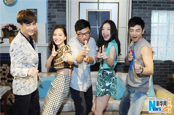 Ni Ni and Angelababy celebrate end of filming