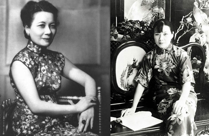 The first ladies of China in Qipao