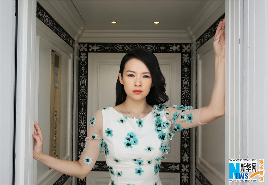 Zhang Ziyi's new fashion shots in Italy