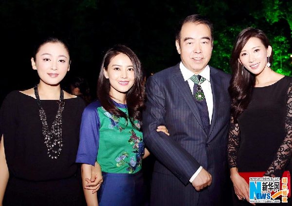 Chinese celebrities honored by France