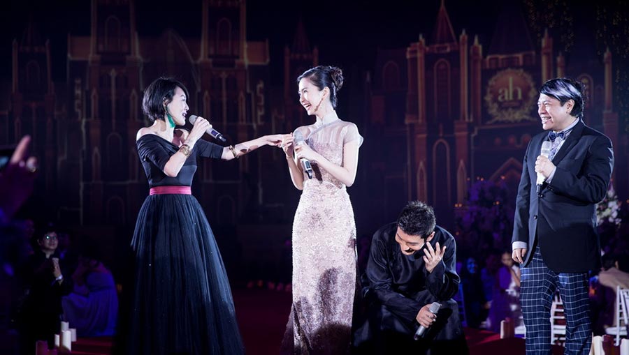 Wedding ceremony of Huang Xiaoming and Angelababy