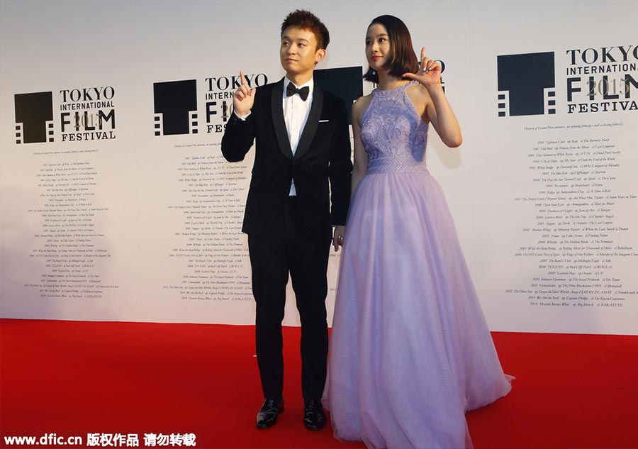 Chinese faces at the 2015 Tokyo International Film Festival